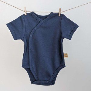 TØY Organic Cotton Kimono Bodysuit - Short Sleeve